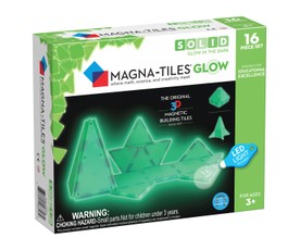MAGNA-TILES Magnetinis šviečiantis konstruktorius, 16 det.