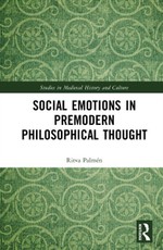 Social Emotions in Premodern Philosophical Thought
