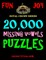 20,000 Missing Vowels Puzzles