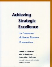 Achieving Strategic Excellence
