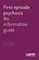 First Episode Psychosis