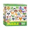Dėlionė „Laukiniai gyvūnai“ Emoji puzzle 100 d.