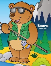 Bears Coloring Book 3