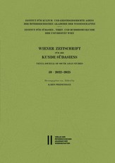 Wiener Zeitschrift für die Kunde Südasiens, Band 59 (2022¿2025) ¿ Vienna Journal of South Asian Studies, Vol. 59 (2022¿2025)