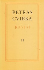 Petras Cvirka. Raštai II tomas