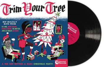 Vinilinė plokštelė LP VARIOUS ARTISTS „Trim Your Tree (A Red Hot Rhythm & Blues Christmas Party)“ (Black Vinyl) (LP)