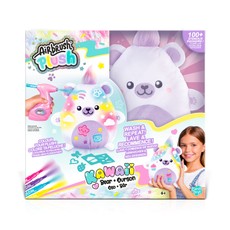 AIRBRUSH PLUSH Rinkinys su aerografu „Kawaii Bear
