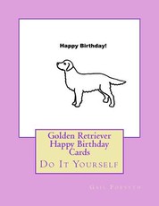 Golden Retriever Happy Birthday Cards
