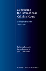 Negotiating the International Criminal Court