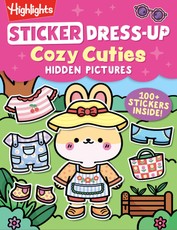 Sticker Dress-Up Cozy Cuties Hidden Pictures