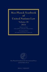 Max Planck Yearbook of United Nations Law, Volume 28 (2024)