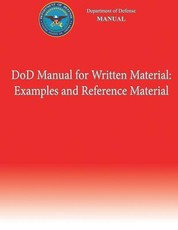 DoD Manual for Written Material