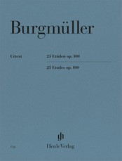 Friedrich Burgmüller - 25 Etüden op. 100