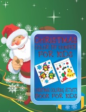 Christmas Color By Number for Kids Christmas Coloring Activity Book For Kids
