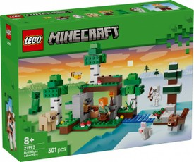BLOCKS Minecraft 21593 — konstruktorių rinkinys „Pirmoji naktis“
