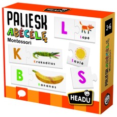 HEADU „Montessori“ Žaidimas „Paliesk abėcėlę“, lietuvių k. HEADU „Montessori“ Žaidimas „Paliesk abėcėlę“, lietuvių k.