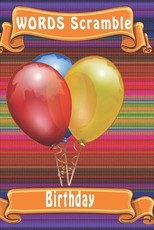 word scramble Birthday