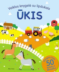 Ūkis. Veiklos knygelė su lipdukais
