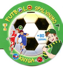 Futbolo spalvinimo knyga