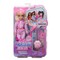 BARBIE DREAM BESTIES lėlė Malibu (kelionių tema) (JMV16)