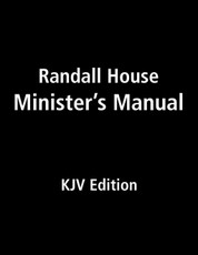 Randall House Minister's Manual KJV Edition