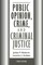 Public Opinion, Crime, And Criminal Justice