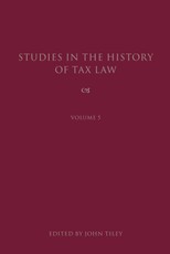 Studies in the History of Tax Law, Volume 5