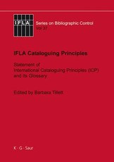 Ifla Cataloguing Principles