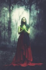 Witch in the Forest Calligraphy Paper
