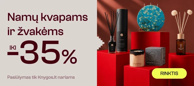 Namų ir automobilio kvapams bei žvakėms iki 35%!