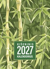 Kišeninis kalendorius 2027. Bambukas (A2)