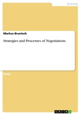 Bruetsch, M: Strategies and Processes of Negotiations