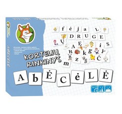 Kortelių rinkinys „Abėcėlė“