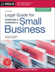 Legal Guide for Starting & Running a Small Business