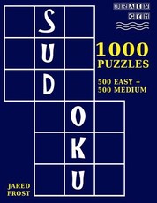 1,000 Sudoku Puzzles, 500 Easy and 500 Medium
