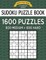 Sudoku Puzzle Book, 1,600 Puzzles, 800 MEDIUM and 800 HARD