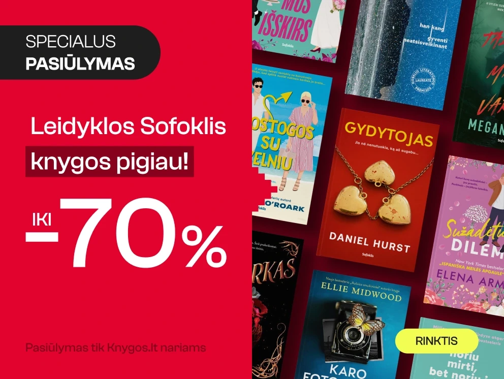 Leidyklos SOFOKLIS knygoms iki -70%!