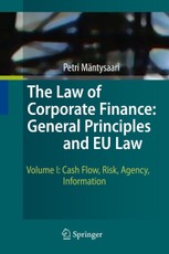 The Law of Corporate Finance: General Principles and EU Law 01
