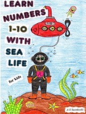 Learn numbers 1-10 with sea life - for Kids