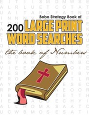 Bobo Strategy Book of 200 Large Print Word Searches