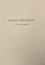 Elena Treinienė. Bibliografinė rodyklė 1951–1986