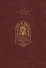 Niv, Psalms and Proverbs, Leathersoft Over Board, Burgundy, Comfort Print