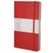 Knygelė Moleskine Coloured Classic (13 x 21, langeliais, raudonos sp.)
