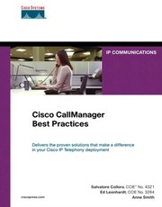 Cisco CallManager Best Practices