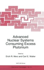 Advanced Nuclear Systems Consuming Excess Plutonium