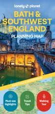 Lonely Planet Bath & Southwest England Planning Map