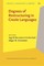Degrees of Restructuring in Creole Languages