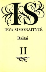 Ieva Simonaitytė. Raštai II tomas