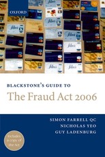 Blackstone's Guide to the Fraud ACT 2006