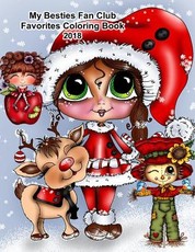 My Besties Fan Club Favorites Coloring Book 2018